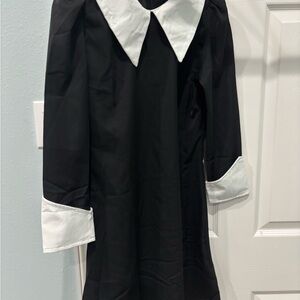 Classic Black and White Kids Dress